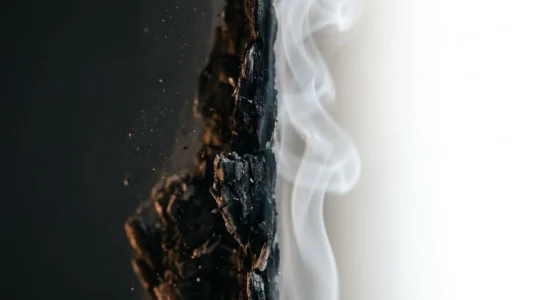 Conceptual representation of the shift from combustible cigarettes to smoke-free vaping technology in UK public health policy